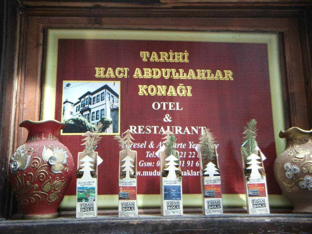 Haci Abdullahlar Konagi Hotel Mudurnu Buitenkant foto